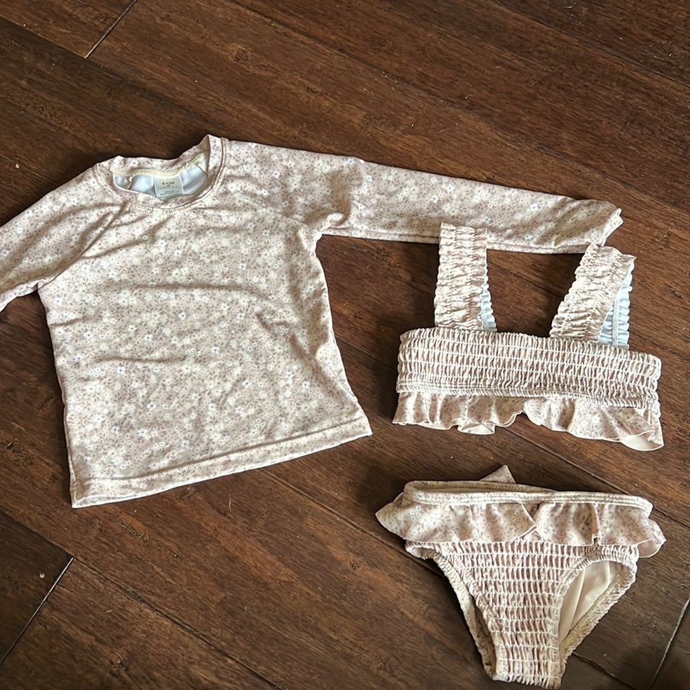 Jamie Kay bikini and rash guard